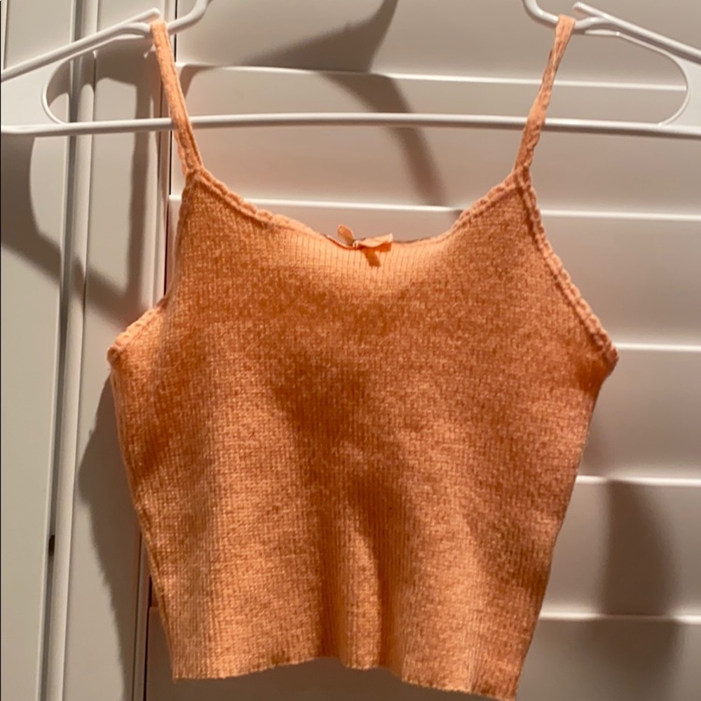 PacSun orange tank top